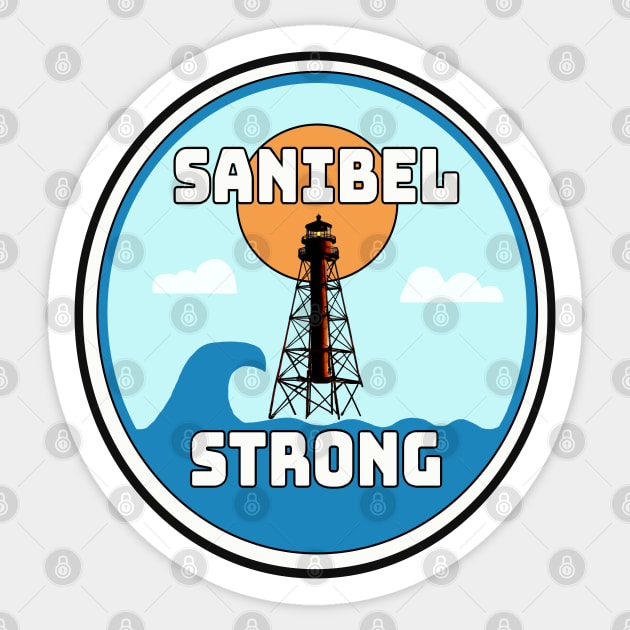 SANIBEL STRONG IAN Sticker by Trent Tides